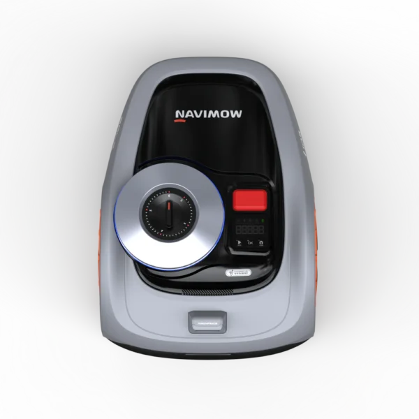 Segway Navimow i105 robotic lawn mower angled top view