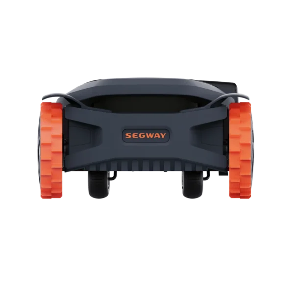 Segway Navimow X315 rear view on white background
