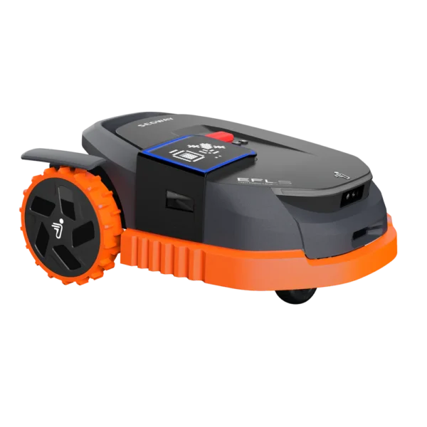 Segway Navimow X330 angled front and side view on white background